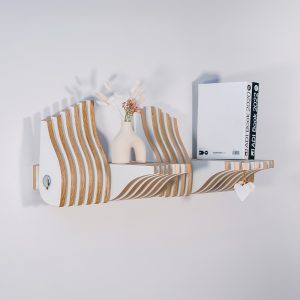 White Bookshelf